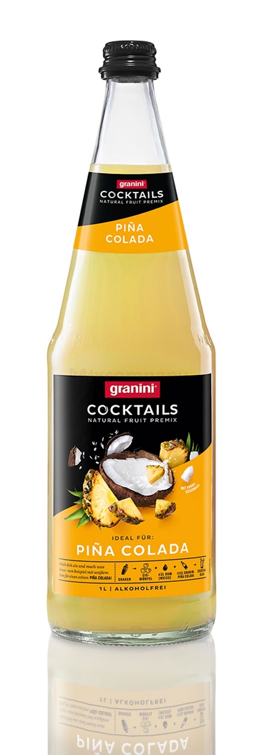 Granini Pina Colada Cocktail 1l - Alkoholfreier Saft inkl. Pfand MEHRWEG
