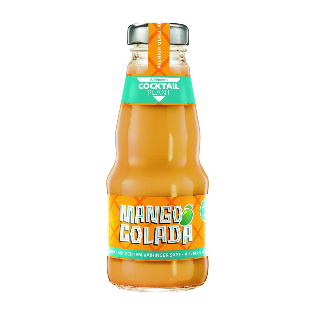 Cocktail Plant Mango Colada (10,1% Vol) neue Sorte 0,2l - inkl. Pfand MEHRWEG- [Enthält Sulfite]