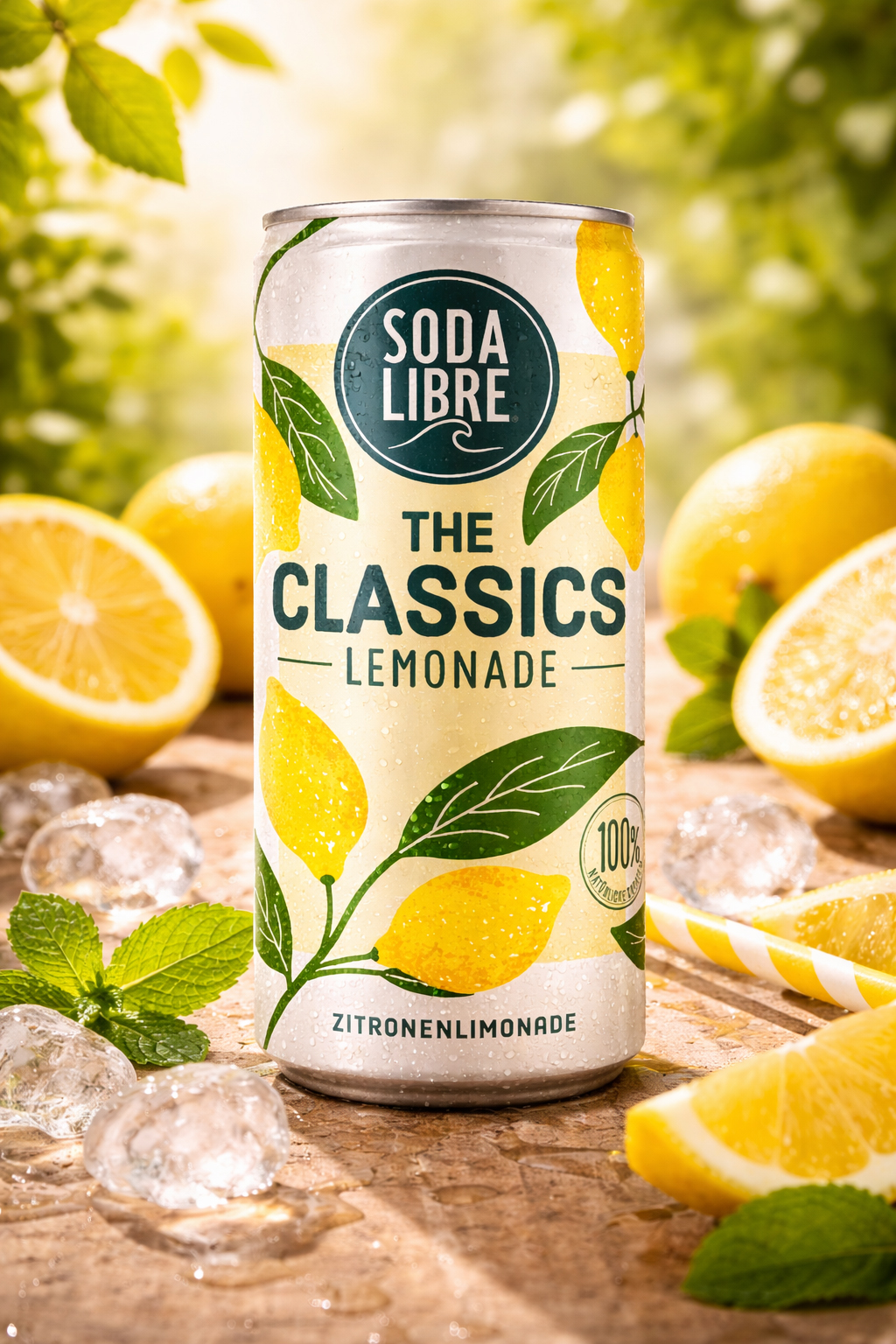Lemonade Soda Libre The Classics Lemonade Zitronenlimonade 12 x 330 ml Dose inkl. Pfand EINWEG