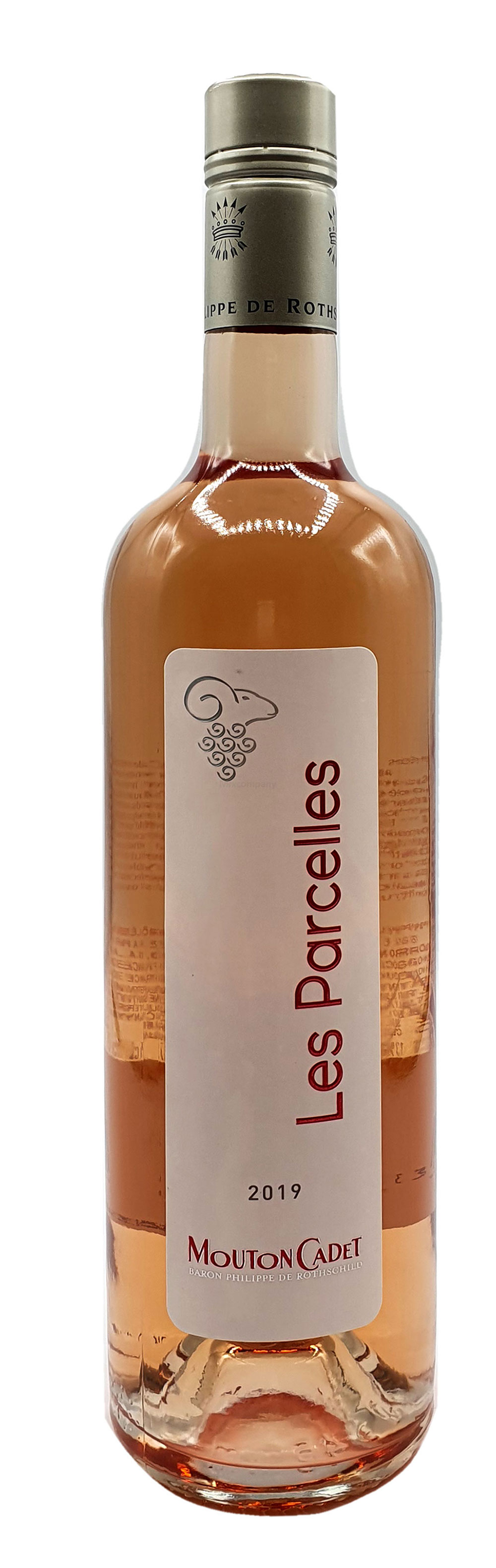 Rose Wein - Les Parcelles Bordeaux 750ml (13% Vol)- [Enthält Sulfite]