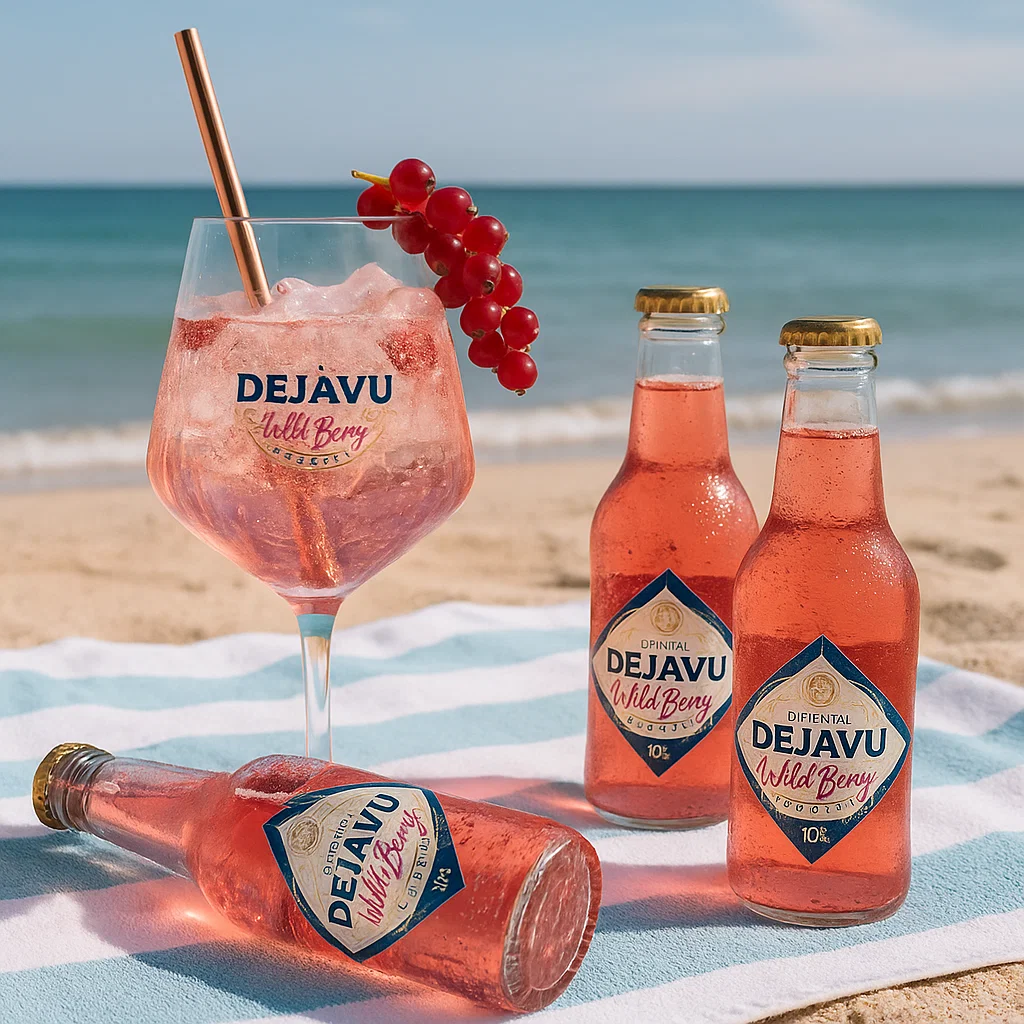 Oriental Déjàvu Wild Berry Aperitif – 3er-Pack 10% Vol. - 3 x 200 ml- [Enthält Sulfite]