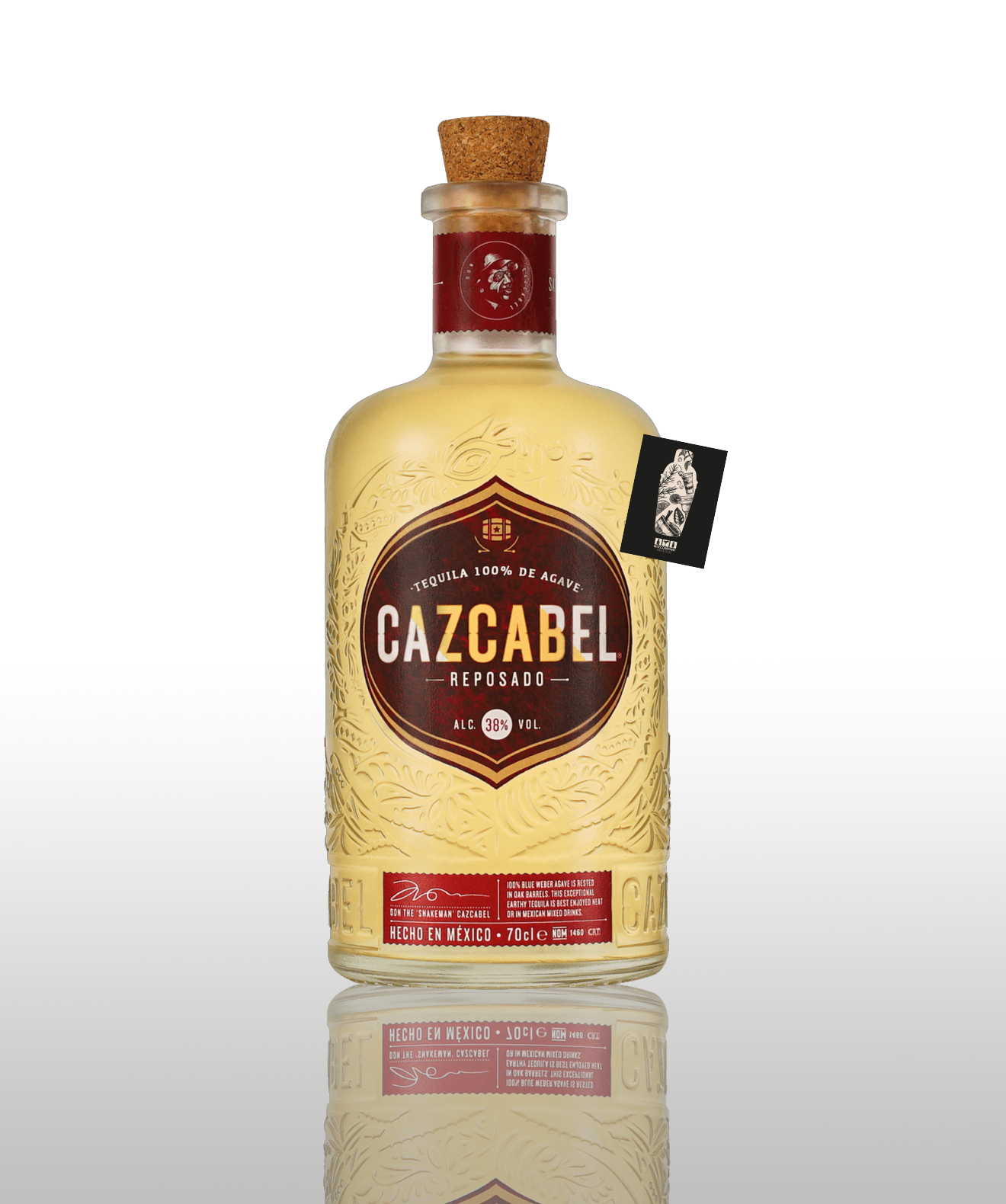 Cazcabel Reposado Tequila 0,7L (38% Vol.)- [Enthält Sulfite]