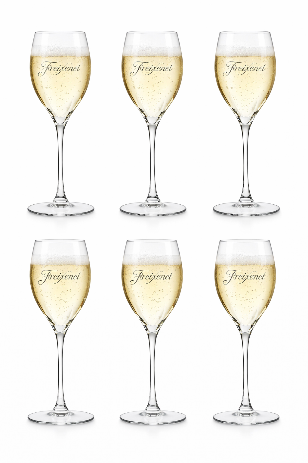 Freixenet Original Sektgläser 6er Set 0.1l