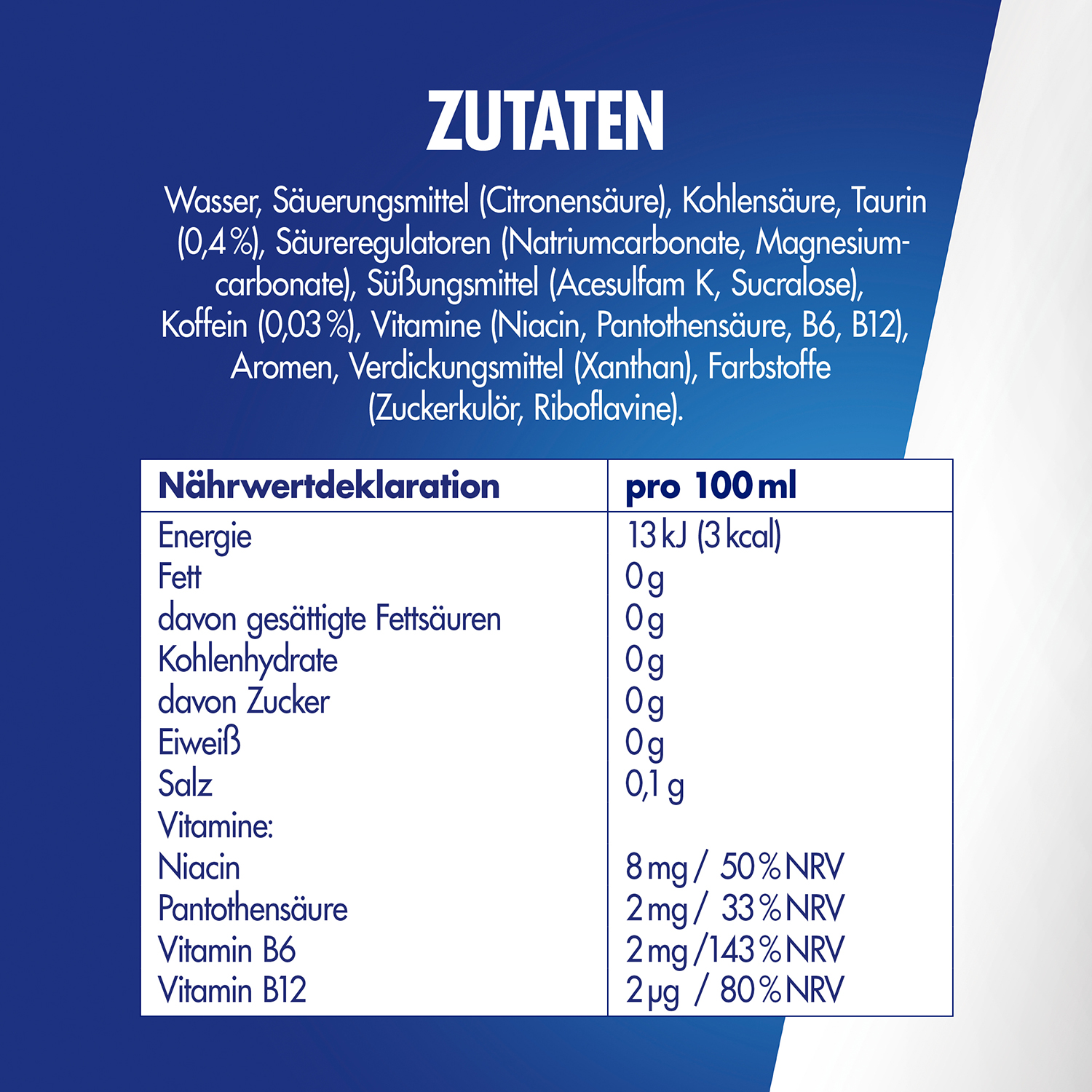 Red Bull Sugarfree Energy Drink – 24 × 250 ml Dosen – Zuckerfrei – Koffeinhaltiges Erfrischungsgetränk – inkl. Pfand Einweg