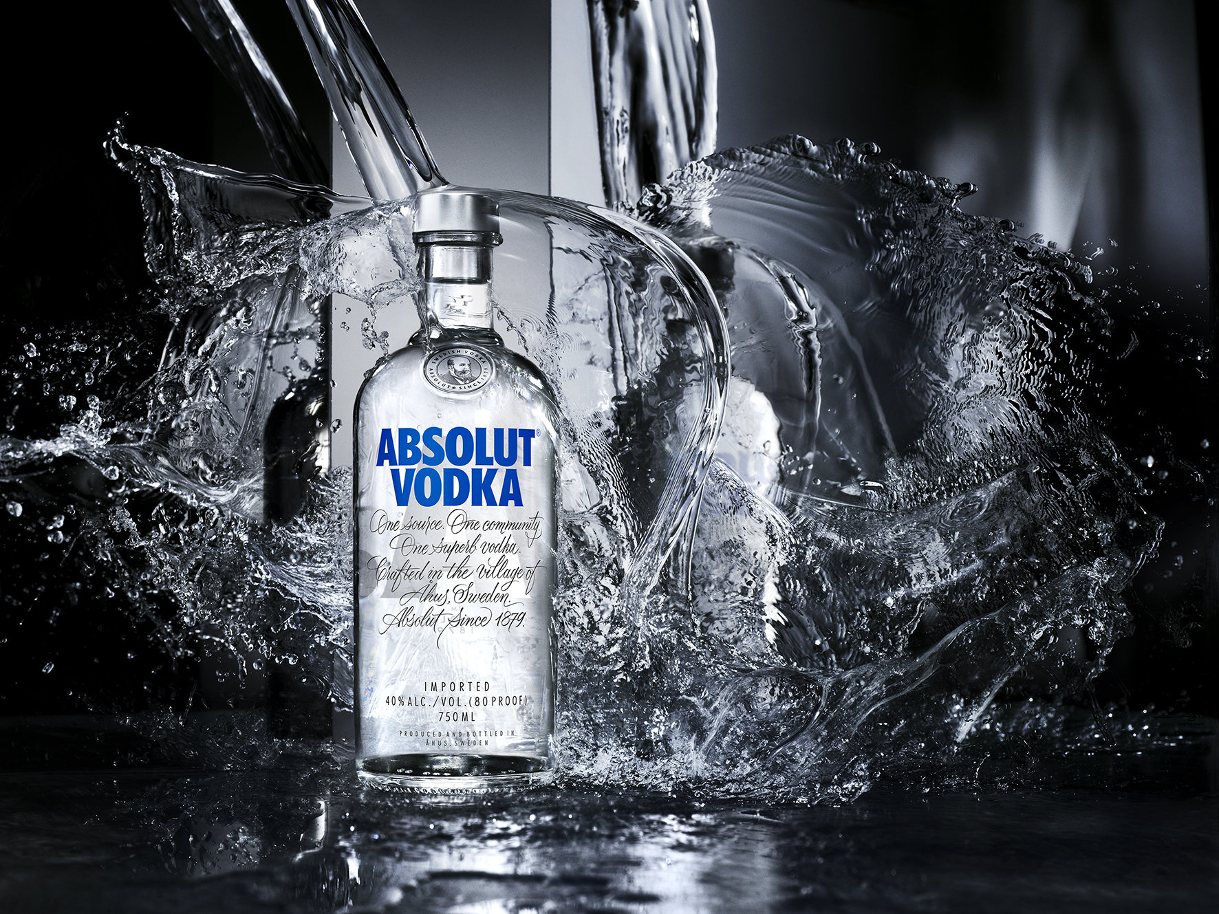 Absolut Vodka 2er Set swedish Schwedischer Vodka 2x 0,7L (40% Vol)- [Enthält Sulfite]