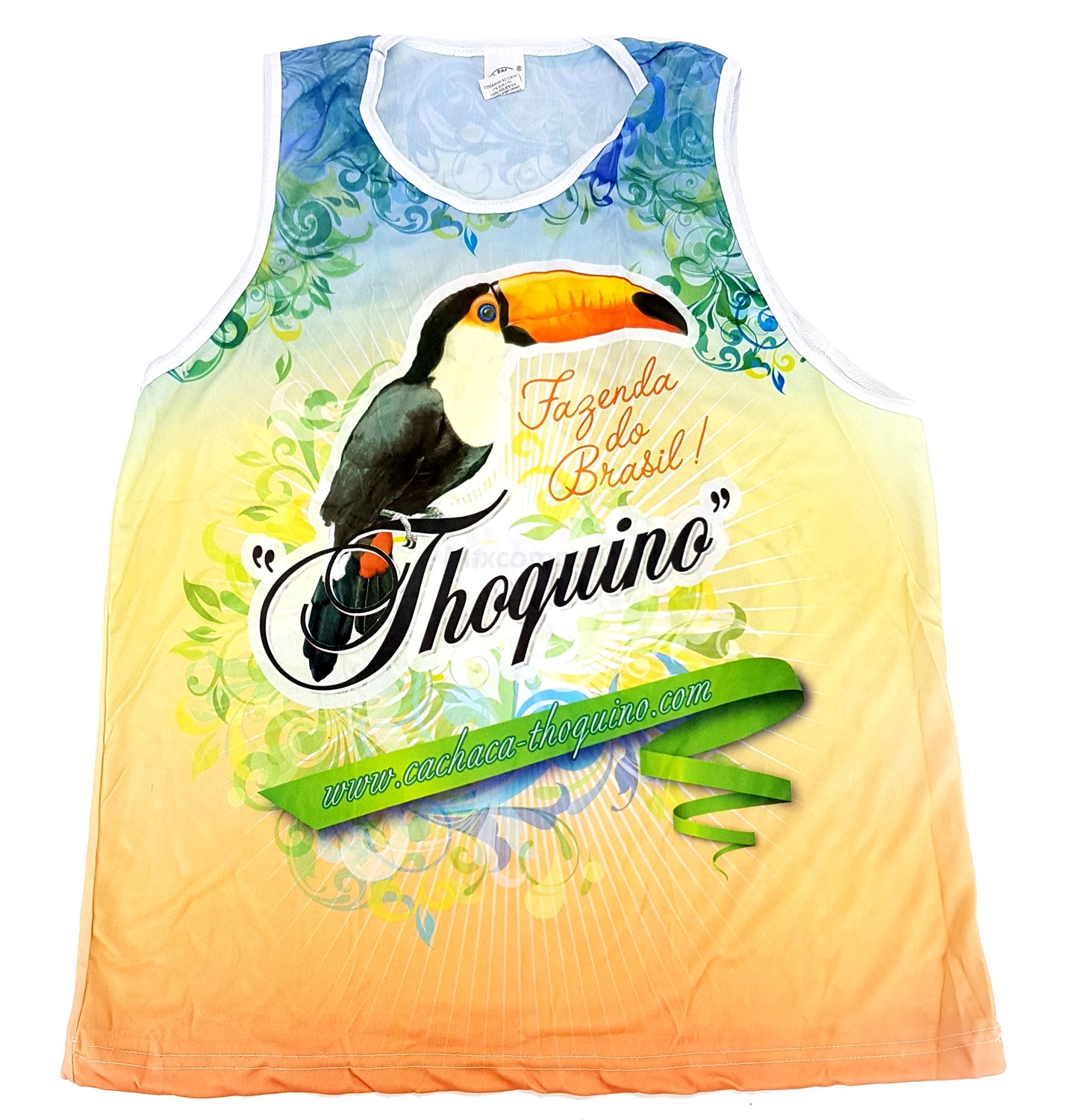 Thoquino Cachaca 3 x Tanktop Unterhemd Material : 100% Poliester