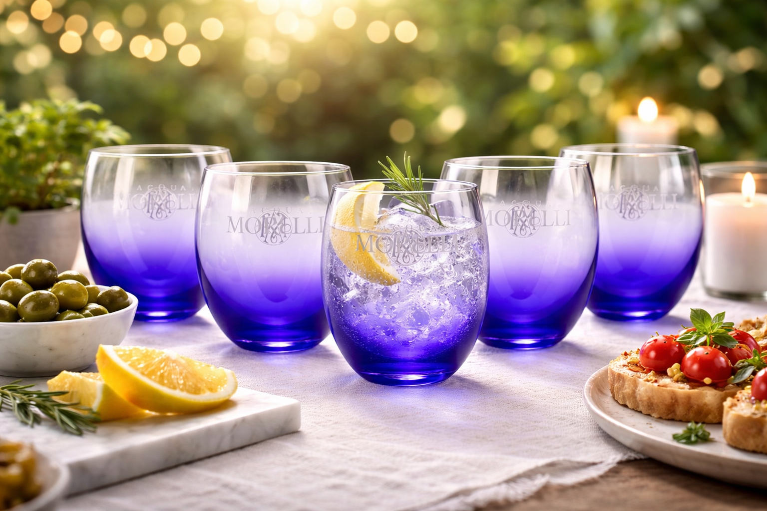 Acqua Morelli Gläser 6er-Set – Designgläser für Bar & Zuhause