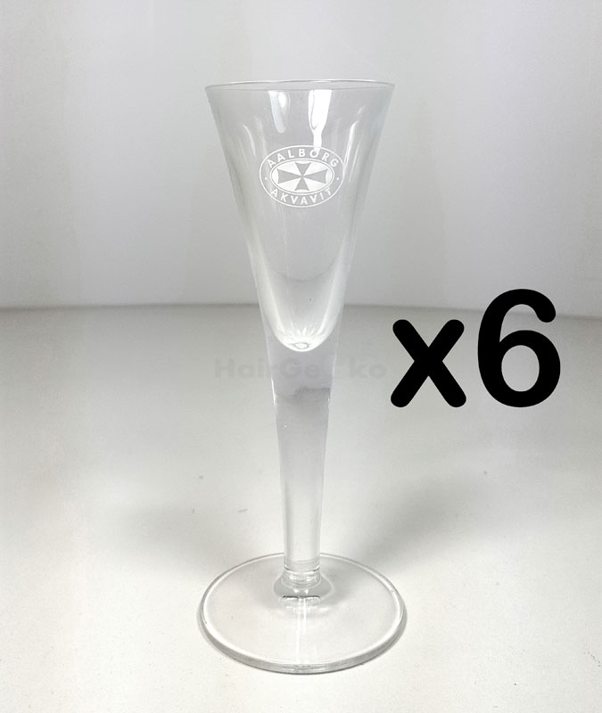 Aalborg Akvavit Gläser-Set - 6x Gläser