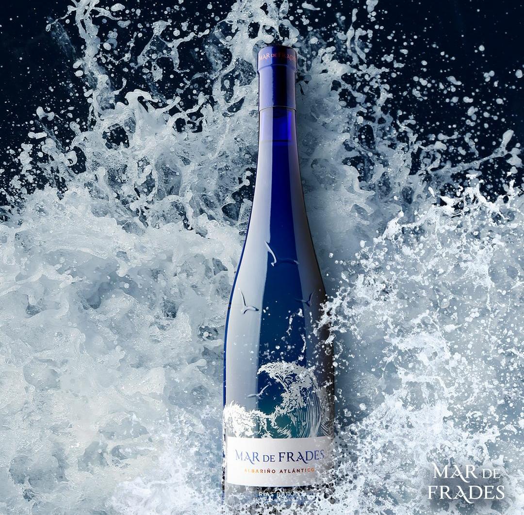 Mar de Frades 2er Set Albarino Atlantico 0,75L (12,5% Vol) 2x Weißwein Trocken Rebsorte: 100% Albarino Jahrgang variierend - [Enthält Sulfite]