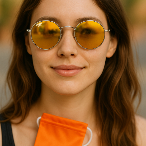 Aperol Spritz Mini-Set – 2 Gläser + Sonnenbrille + 2 coole Pins