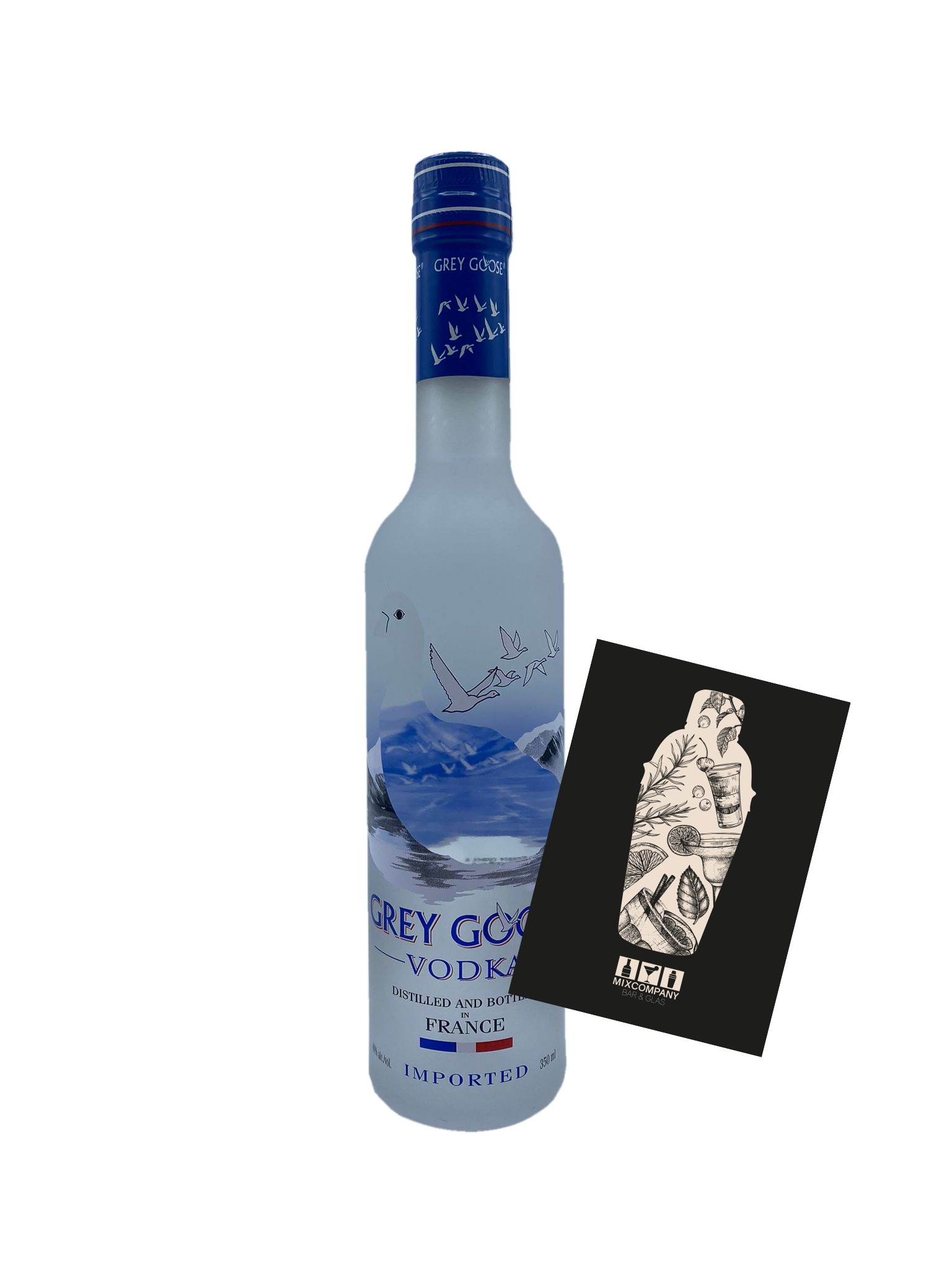 Grey Goose 6er Set Vodka 350 ml (40% Vol) Distilled in France- [Enthält Sulfite]