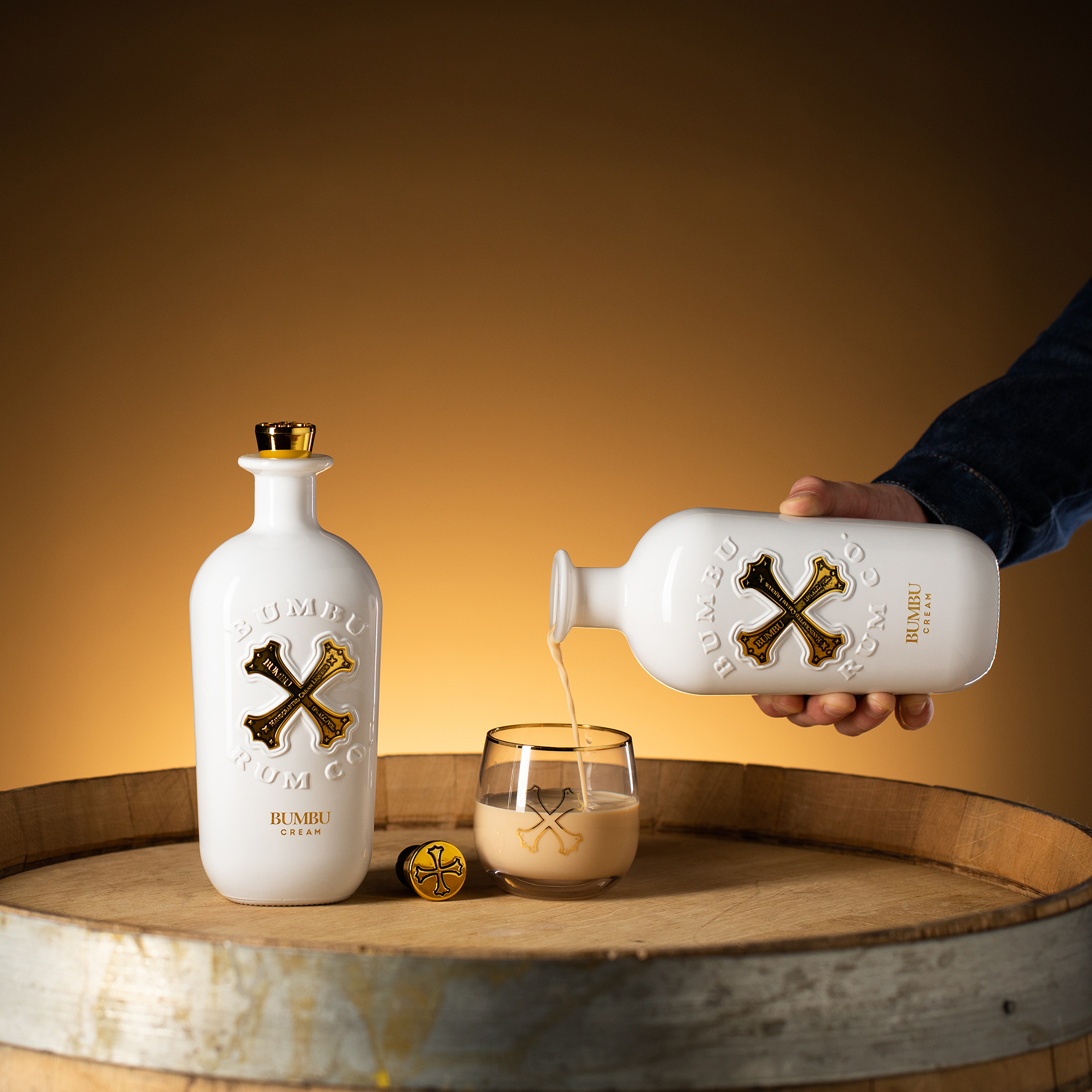 BUMBU CREAM 2er Set handcrafted Cream Liqueur Rum 0,7L (15% vol) Product of Panama - [Enthält Sulfite]