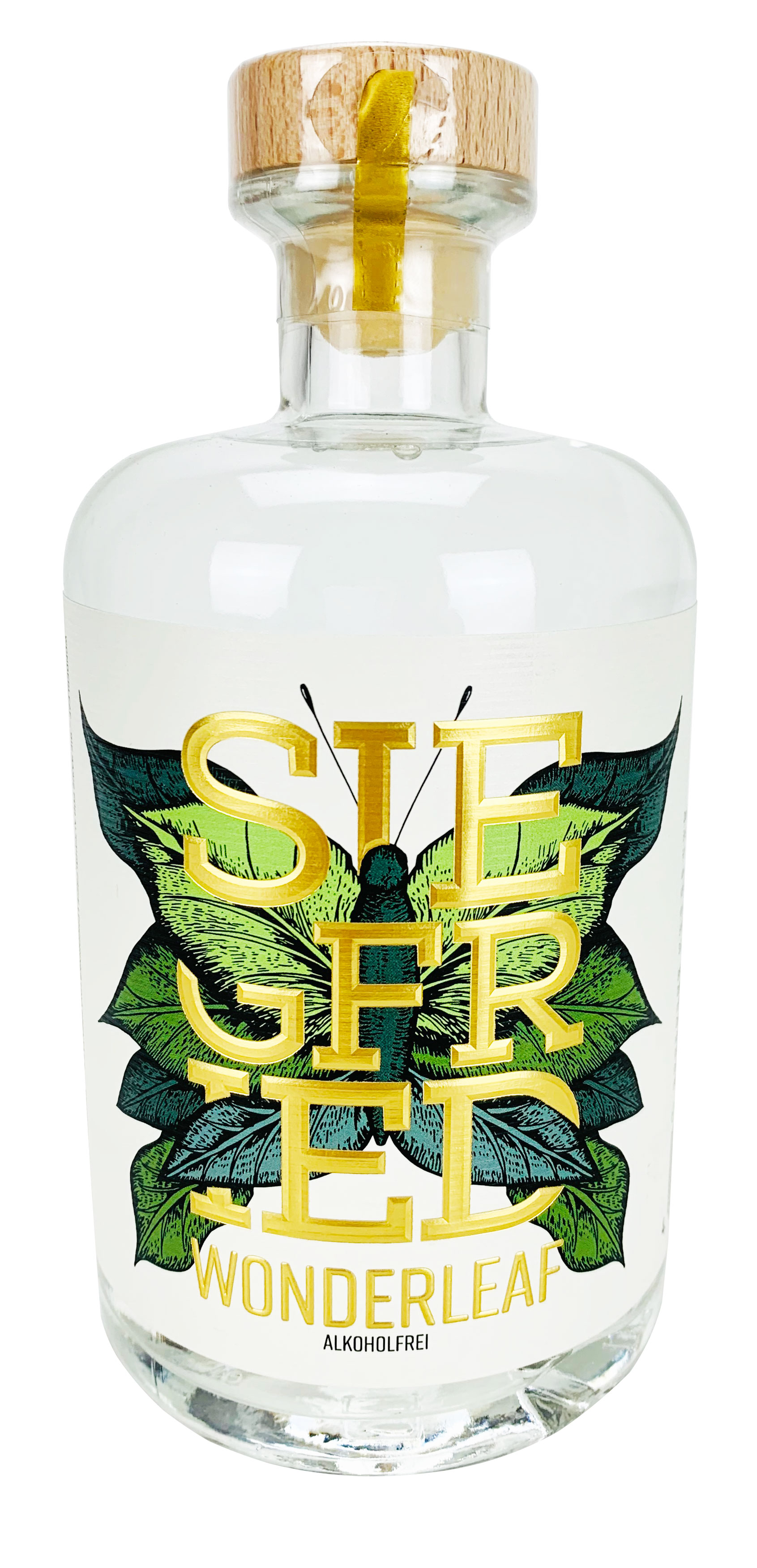 Siegfried Wonderleaf 0,5l (0% Vol) alkoholfrei zuckerfrei Longdrink Cocktail Bar - [Enthält Sulfite]