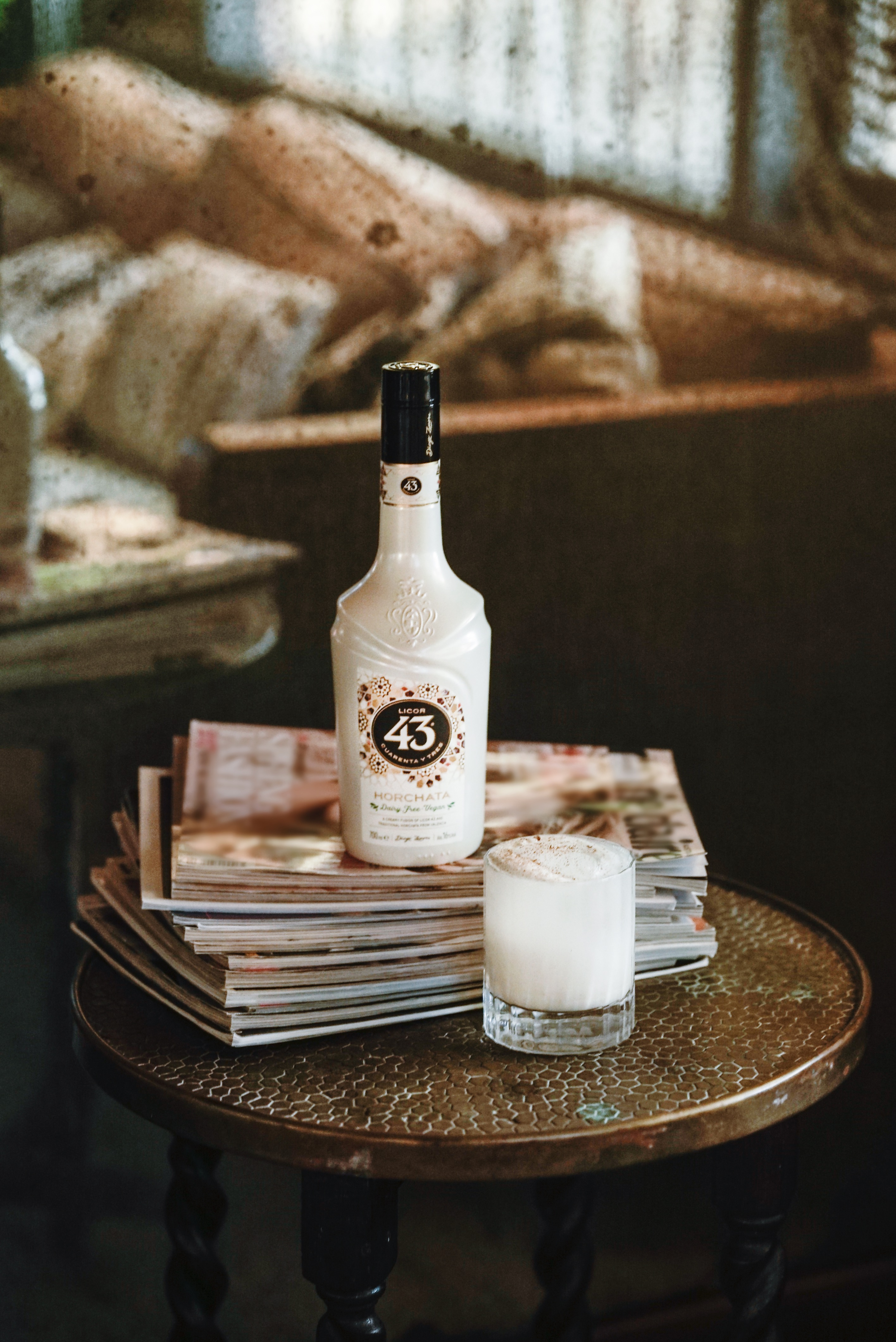 Licor 43 2er Set Horchata 2x 0,7L (16% Vol) Liquor Likör 43 Cuarenta y Tres Erdmandelmilch kombiniert mit Licor 43 Original.- [Enthält Sulfite]