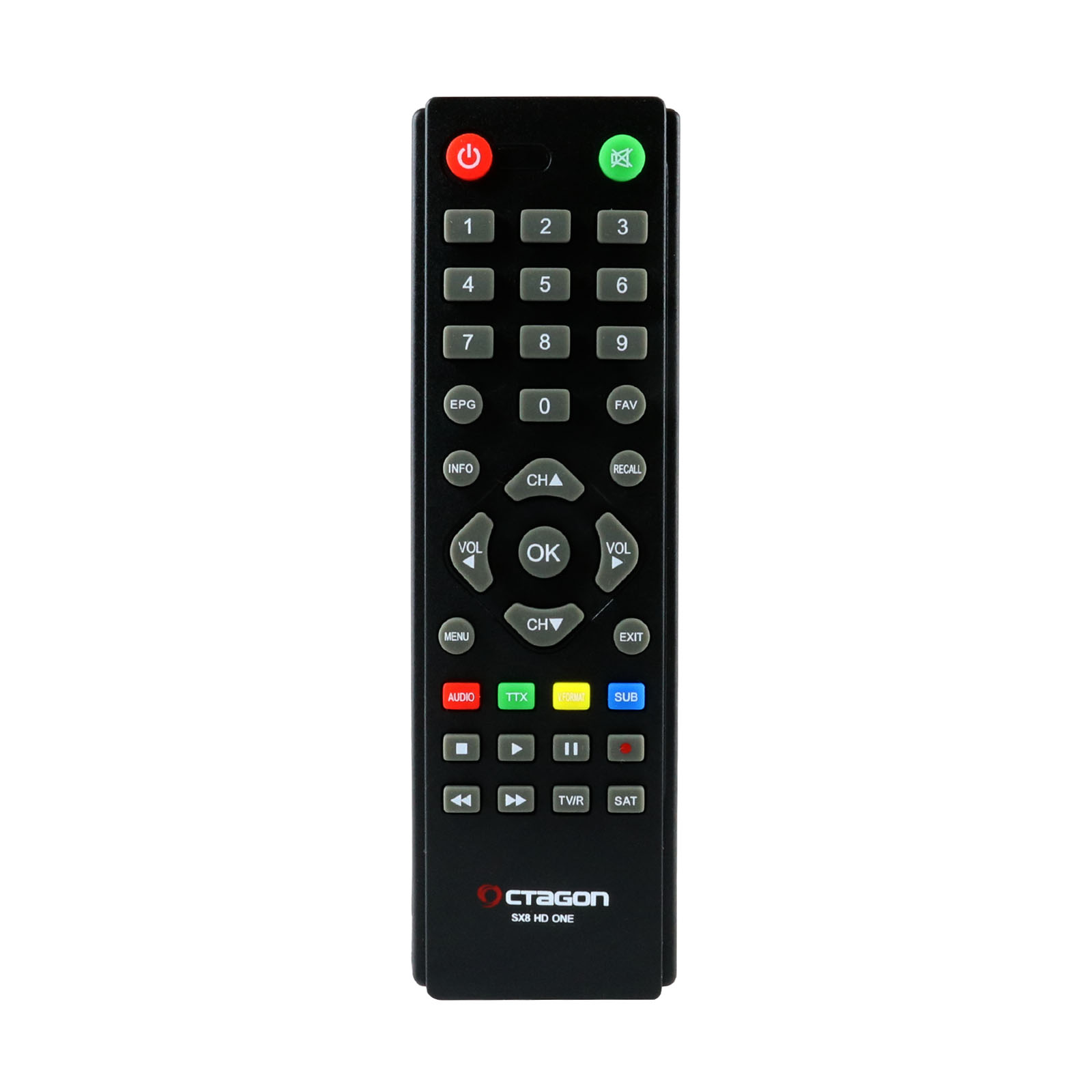 Octagon SX8 HD ONE Mini Infrarot IR RCU Fernbedienung