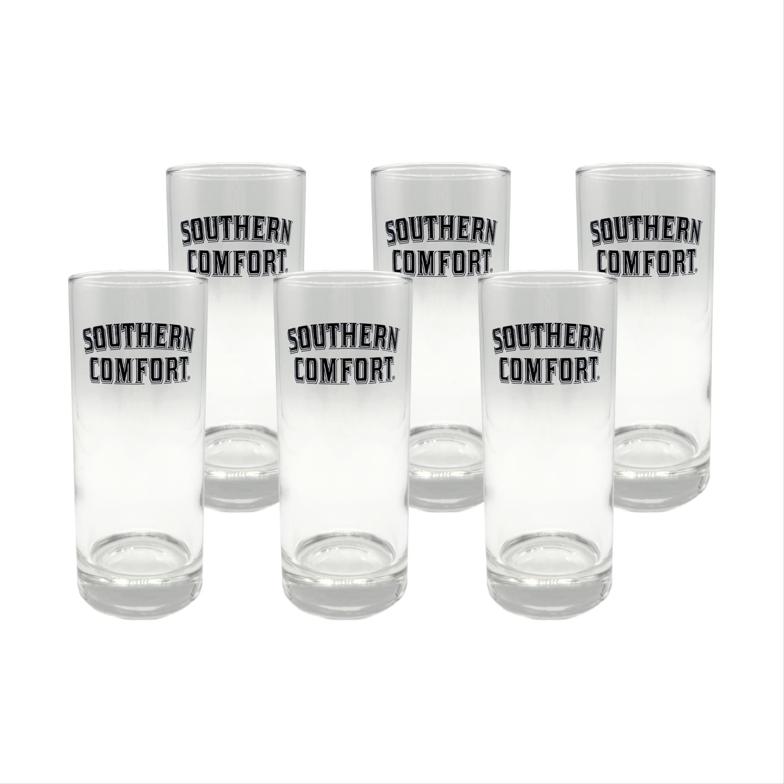 Southern Comfort 6er-Set Longdrink Gläser nicht geeicht