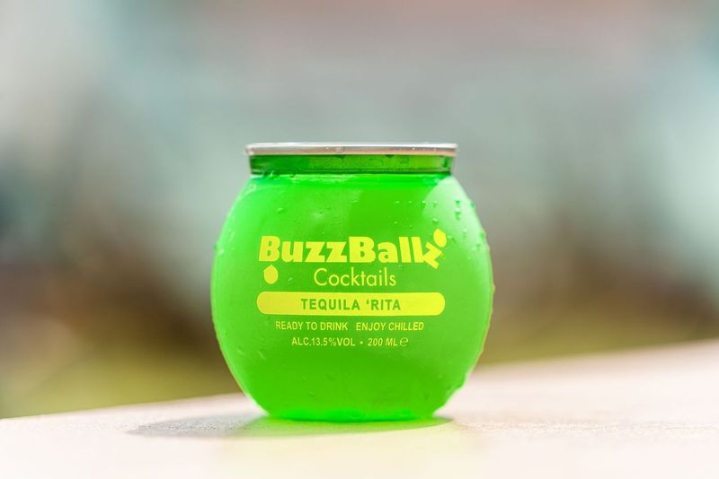 BuzzBallz 6er Set 6x 200ml Tequila Rita (13,5% vol)- [Enthält Sulfite]
