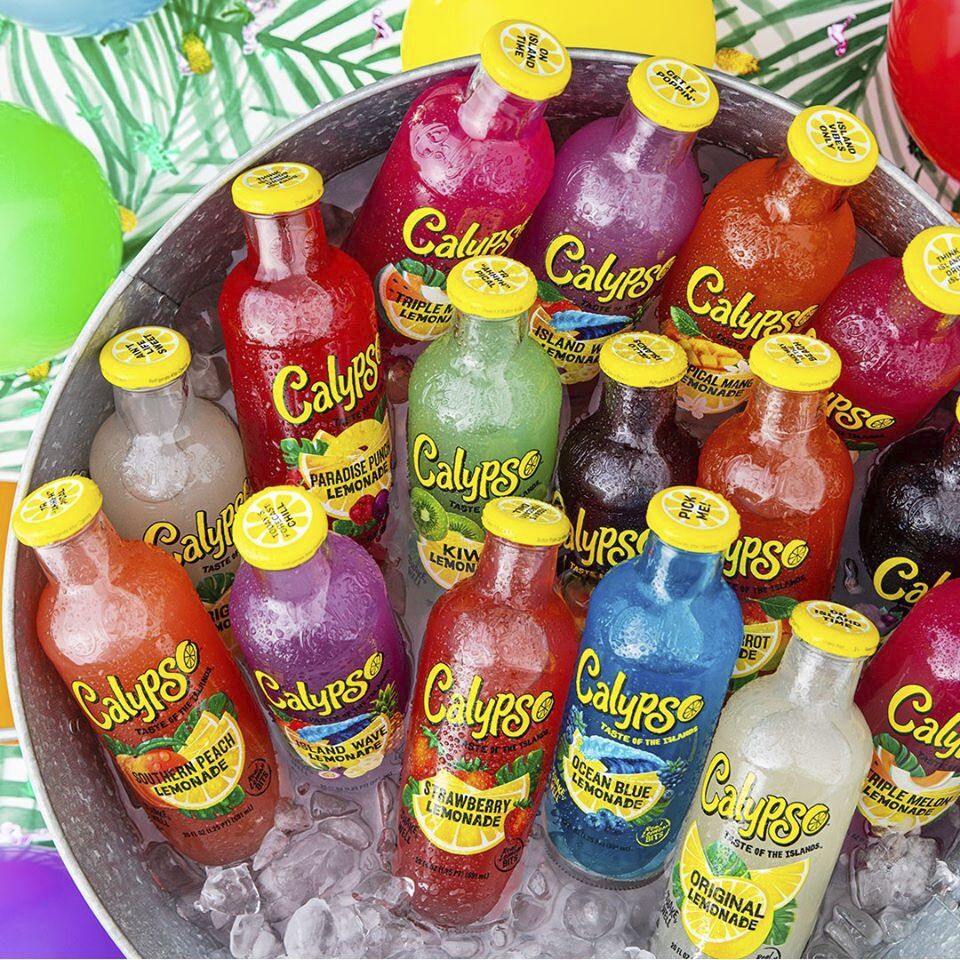 Calypso Original Lemonade 6x 473ml inkl. Pfand Einweg Limonade Ztirone