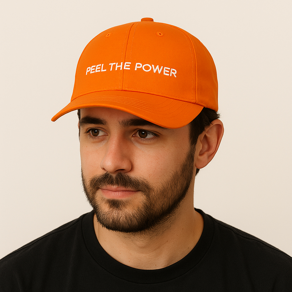 Jägermeister Orange Cap – „Peel the Power“ Limited Edition Kappe