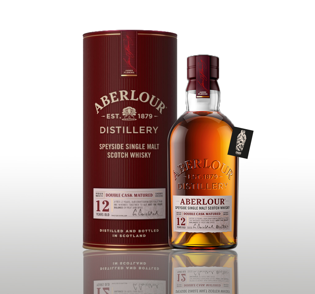  Aberlour Speyside Single Malt Scotch Whisky Double Cask Matured 12 Years Old Aberlour 0,7L (40% vol.)- [Enthält Sulfite]