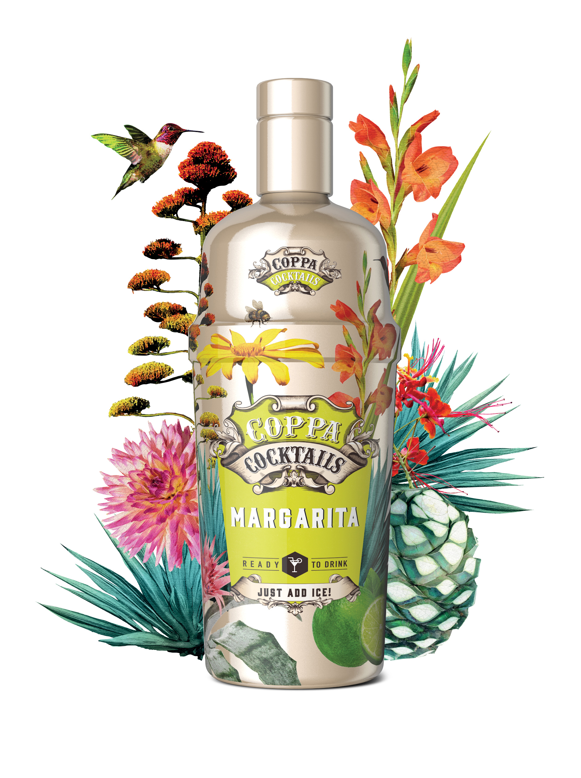 Coppa Cocktails - Margarita 0,7L 14,9% Vol. Ready to drink Cocktail - [Enthält Sulfite]