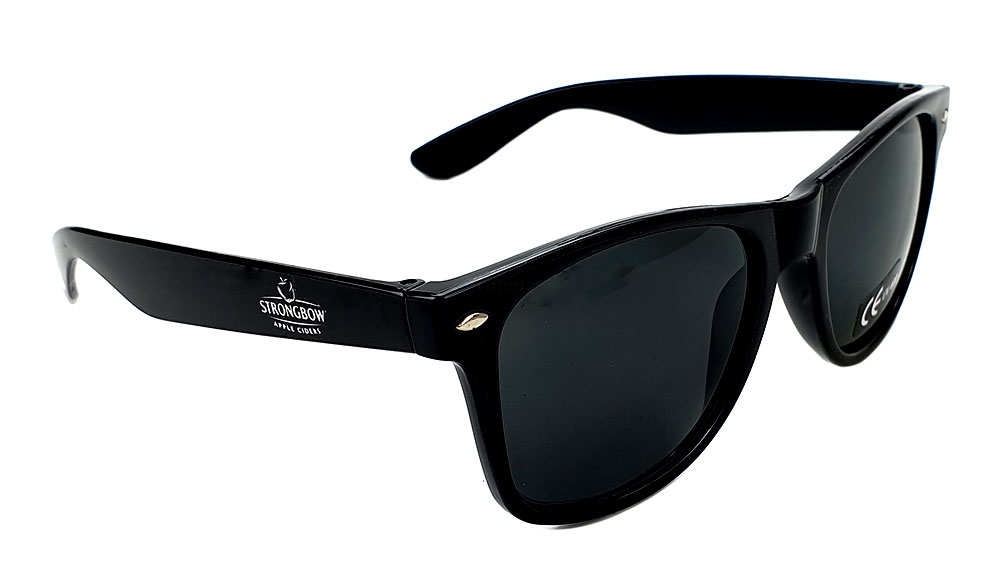 3x Strongbow Sonnenbrille- Brille / Partybrille in schwarz
