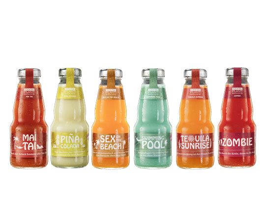 Cocktail Plant 6er Tasting Box - 6x Cocktail Plant je 200ml (10,1% Vol) Ready to Drink Cocktail Probierset Geschenk Set mit Mai Tai Pina Colada Sex on the Beach Swimmingpool Tequila Sunrise Zombie inkl. Pfand MEHRWEG- [E