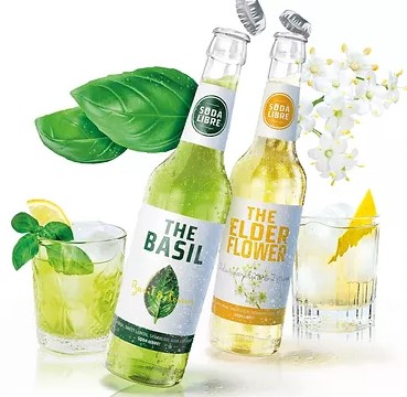 Soda Libre 6er Set The Basil 6x 0,33L inkl. Pfand MEHRWEG
