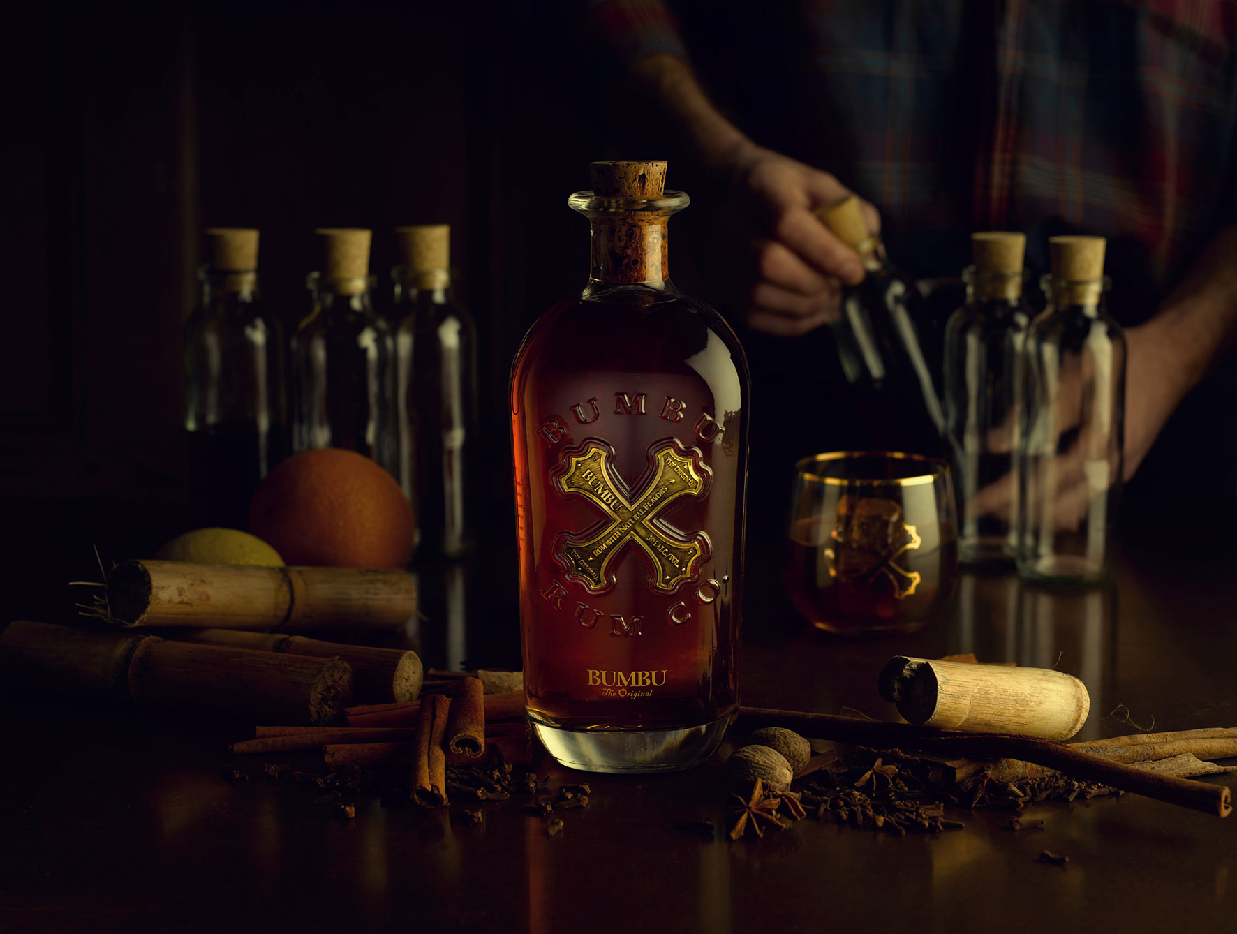 BUMBU The Original 2er Set Rum with natural flavors 0,7L (40% vol) Product of Panama - [Enthält Sulfite]