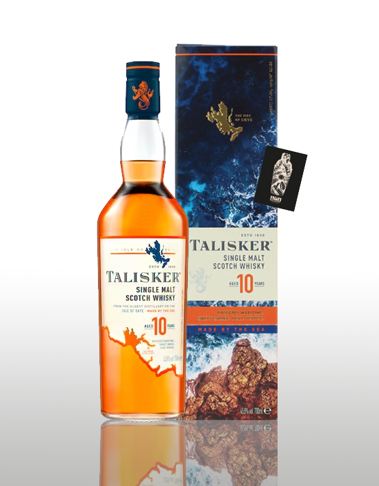 Talisker Single Malt Scotch Whisky aged 10 years 0,7L (45,8% vol.)- [Enthält Sulfite]
