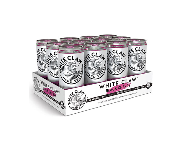 White Claw Black Cherry 12er Set je 330ml (4,5% Vol) ready to drink / Longdrink sparkling hard seltzer inkl. Pfand EINWEG - [Enthält Sulfite]