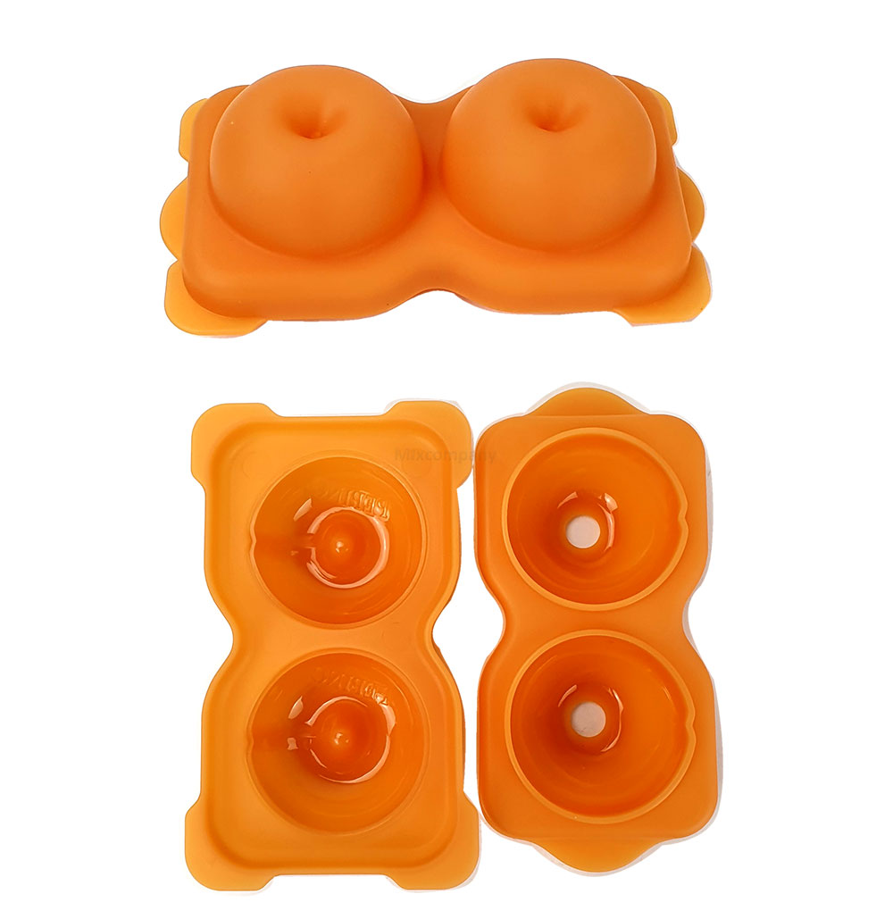Eiswürfelbereiter - Eiswürfelform / Eiswürfelmacher 5x für 2 Eiswürfel