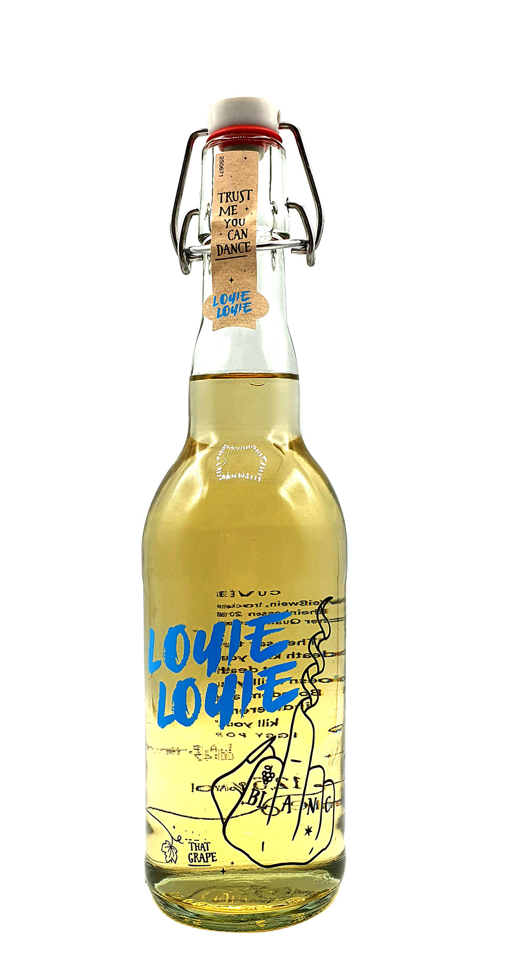 Louie Louie Cuvee Weißwein - Trust me you can dance - 0,5l (12,5% Vol) [Enthält Sulfite]