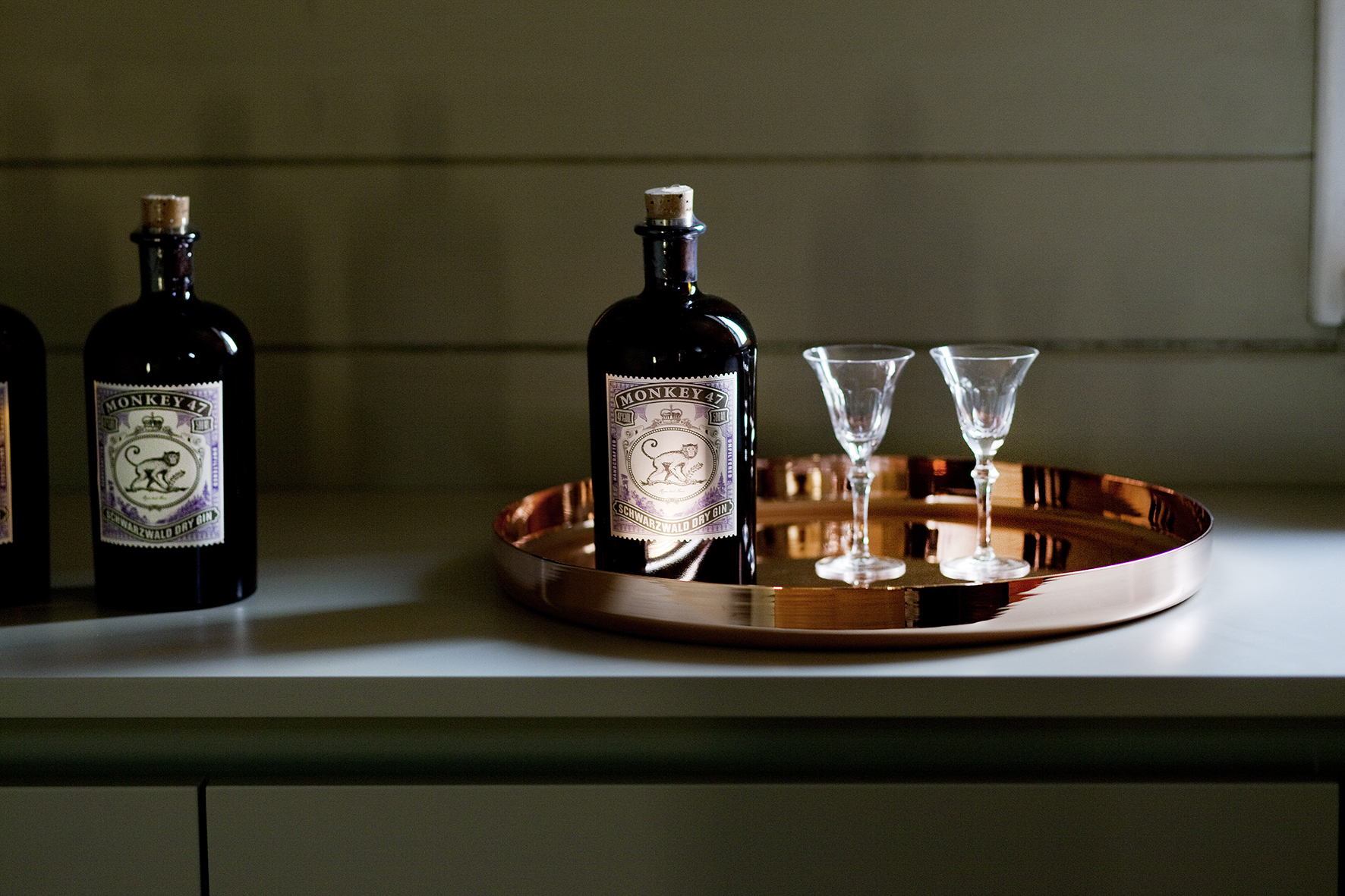 Monkey 47 4er Set Schwarzwald Dry Gin 0,5 (47% vol) unfiltered handcrafted - [Enthält Sulfite]