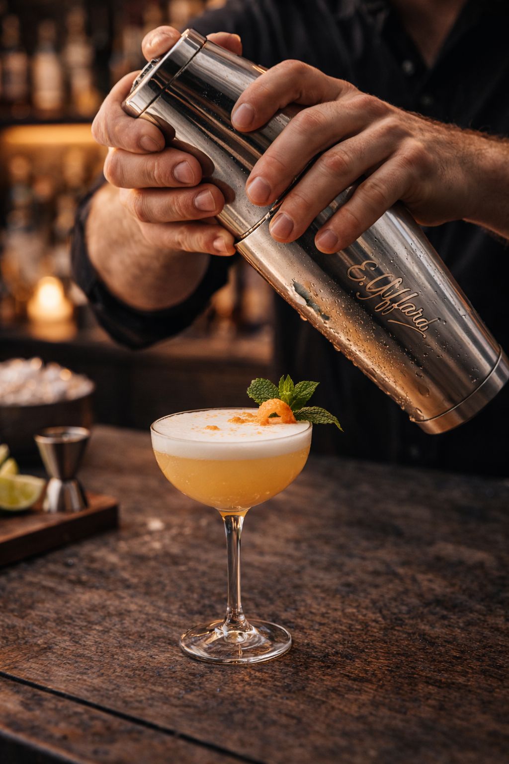 Giffard Cocktailshaker aus Edelstahl – Original Barshaker im französischen Design | Professionelles Barzubehör