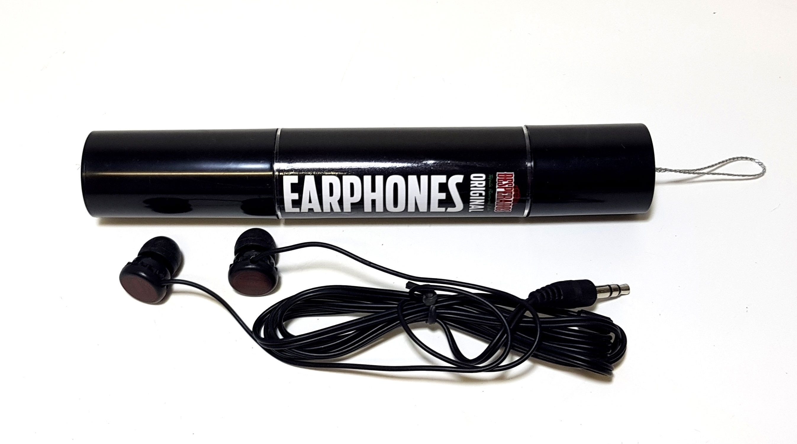 Desperados In-Ear 3x Kopfhörer inklusive Aufbewahrung. 3,5mm Klinke