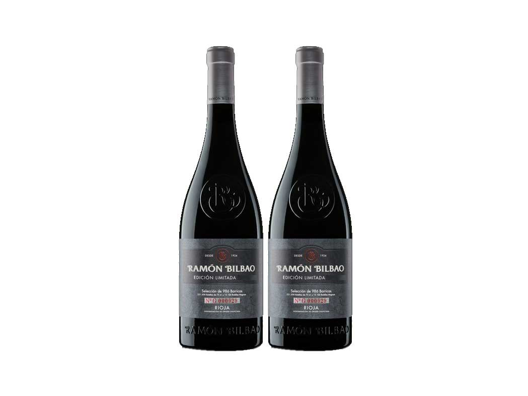 Ramon Bilbao Edicion Limitada 2er Set Rioja Rotwein 0,75L (14% Vol) limitierte Auflage Spanien blumiger Charakter Tempranillo Trauben Jahrgang variierend- [Enthält Sulfite]