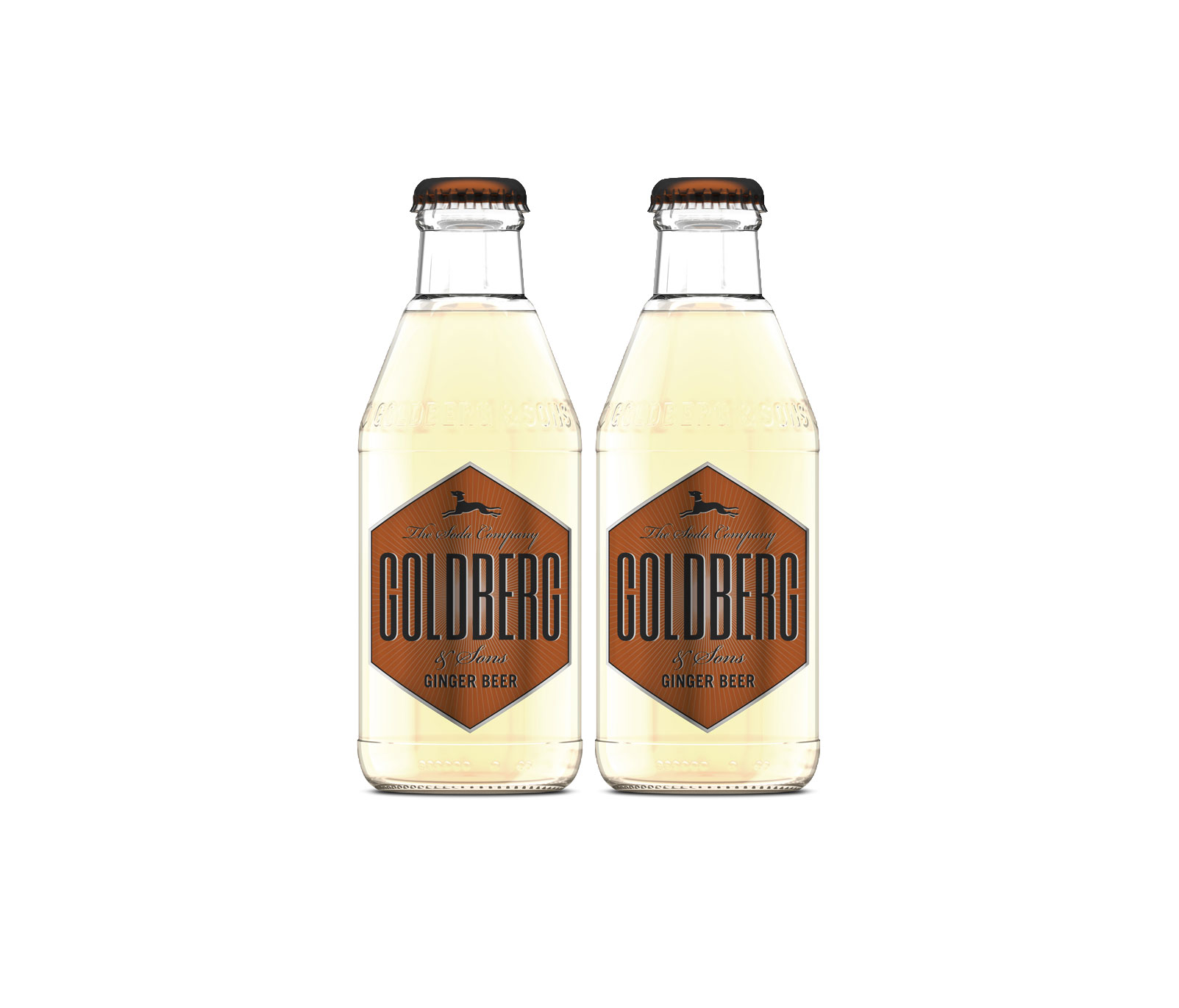 Goldberg Ginger Beer 2er Set - 2x200ml inkl. Pfand MEHRWEG