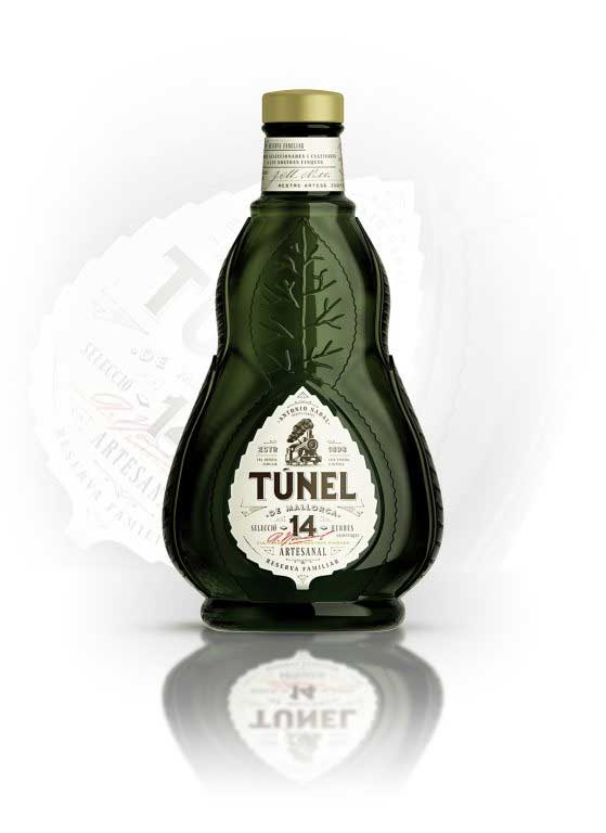 Tunel 14 0,7L (28% Vol) Reserva Familiar Tunel Kräuterlikör Hierbas de Mallorca- [Enthält Sulfite]