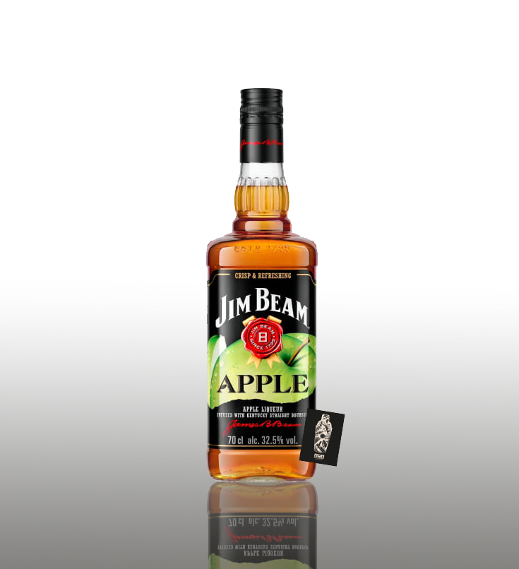 Jim Beam Apple 0,7l (35% vol.) Apple Liqueur Infused with Kentucky straight Bourbon - [Enthält Sulfite]