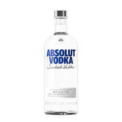 Absolut Vodka 1L (40% Vol)- [Enthält Sulfite]