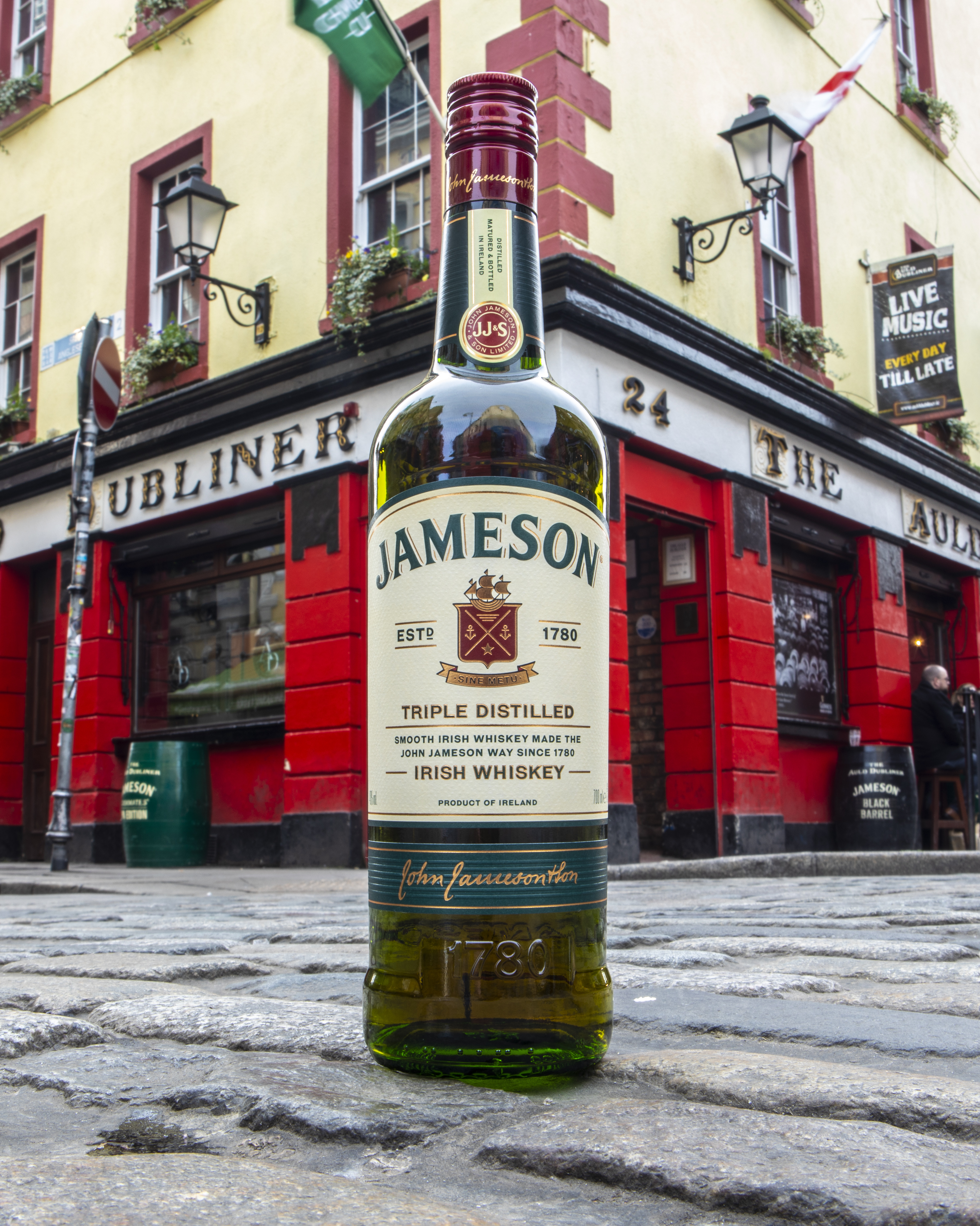 Jameson Irish Whiskey 1L (40% Voll)- [Enthält Sulfite]