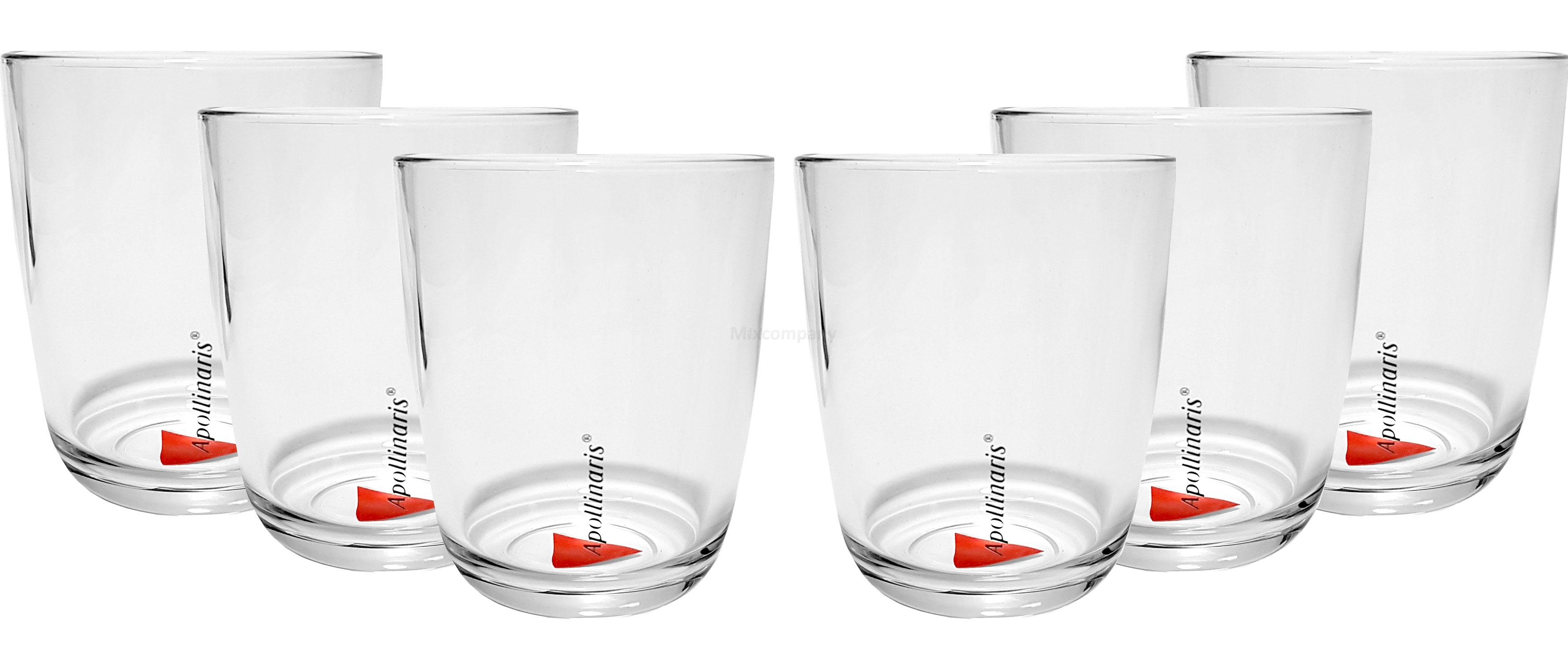 Apollinaris Glas Gläser-Set - 6x Gläser