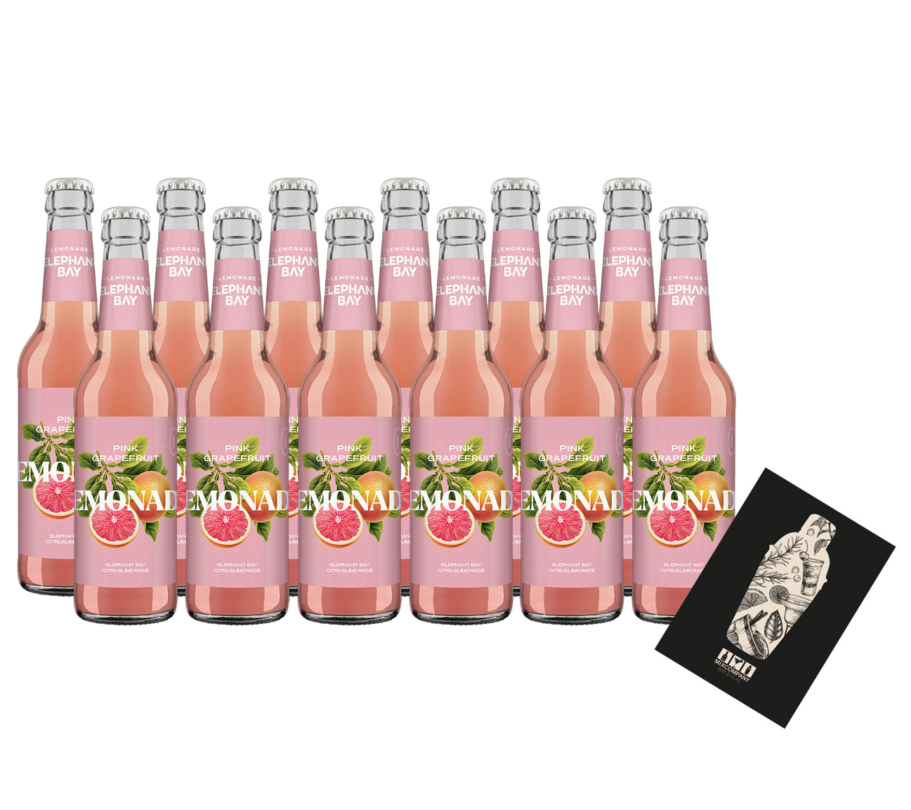 Elephant Bay Pink Grapefruit Lemonade - 12x Elephant Bay Pink Grapefruit je 330ml inkl. Pfand - MEHRWEG