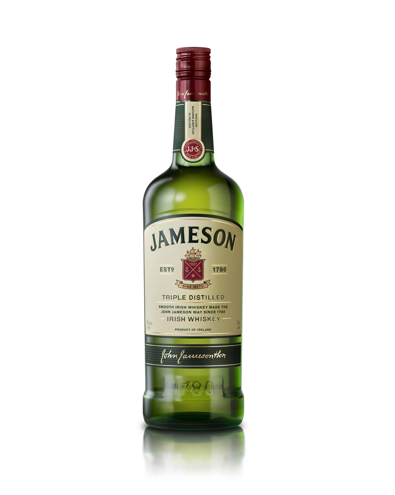 Jameson Irish Whiskey 1L (40% Voll)- [Enthält Sulfite]