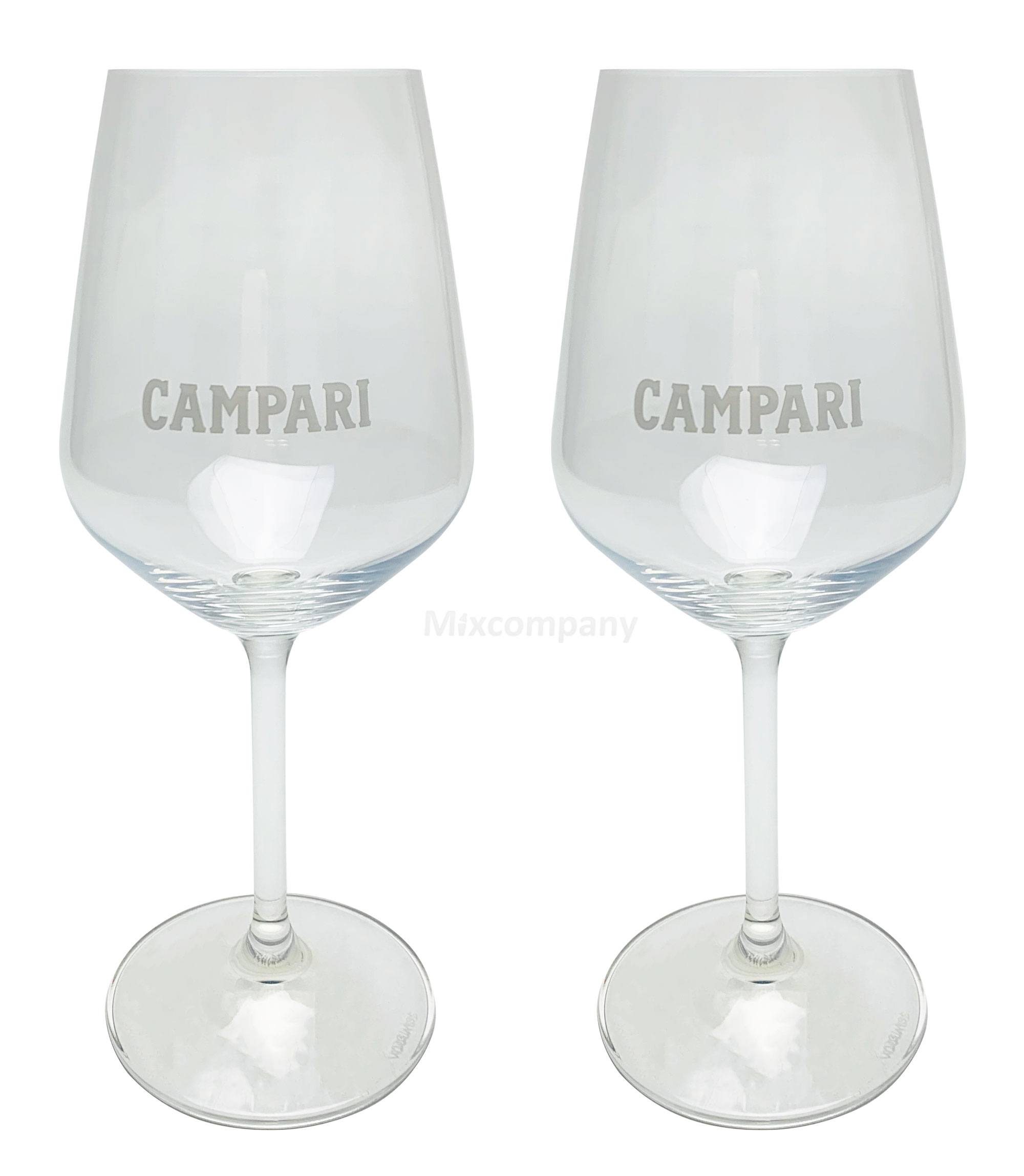 Campari Glas Gläser Set - 2x Weingläser