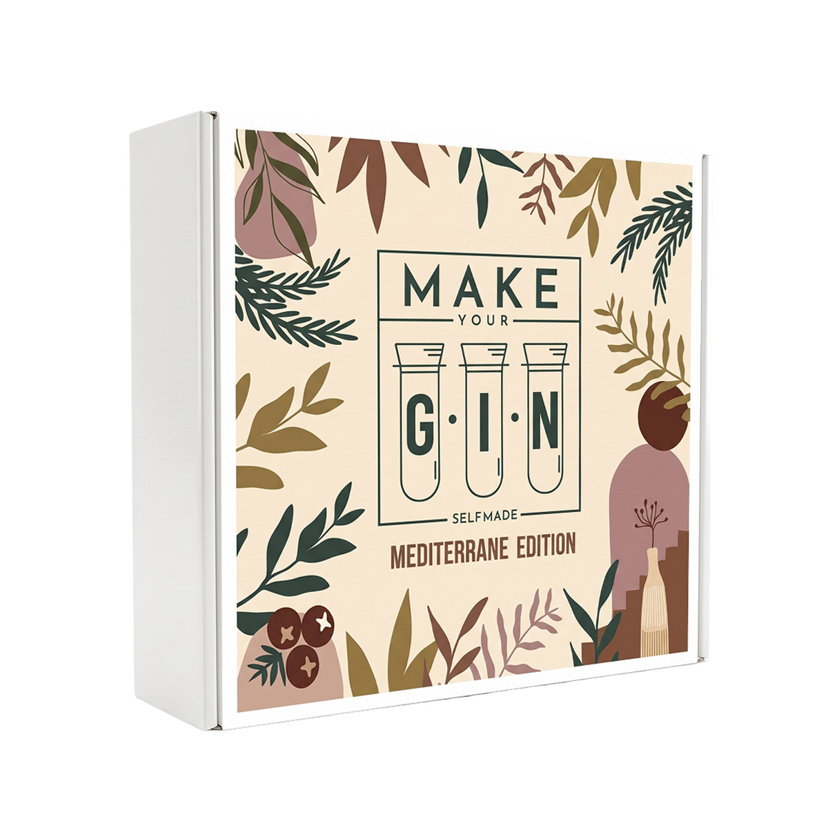 Make Your Gin - Mediterrane Edition mit 12 Botanicals, Safran & Kopi Luwak