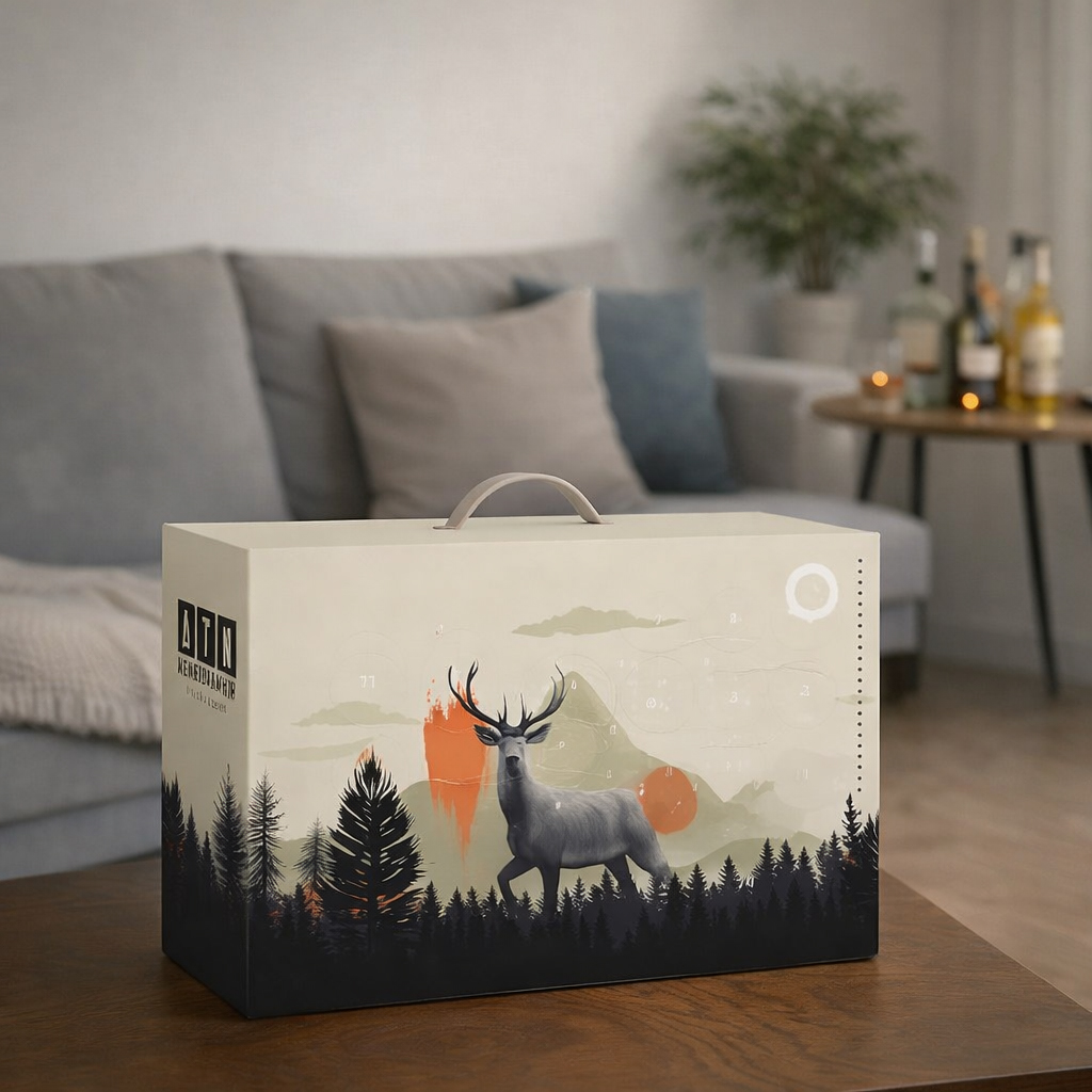 XXL Überraschungs-Geschenkset für Genießer & Entdecker – 24 hochwertige Spirituosen, Drinks & Accessoires | Limitierte Geschenkbox | XXL Überraschungs-Adventskalender