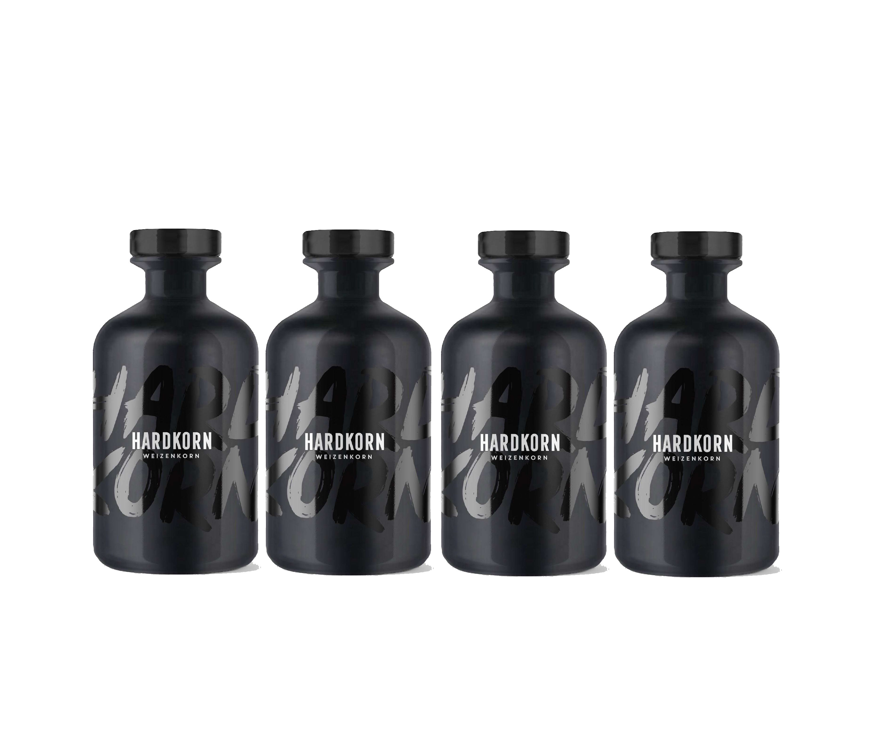 Hardkorn 4er Set Weizenkorn 4x 0,5L (32% Vol) von Sophia Thomalla Born 2 be wild- [Enthält Sulfite]