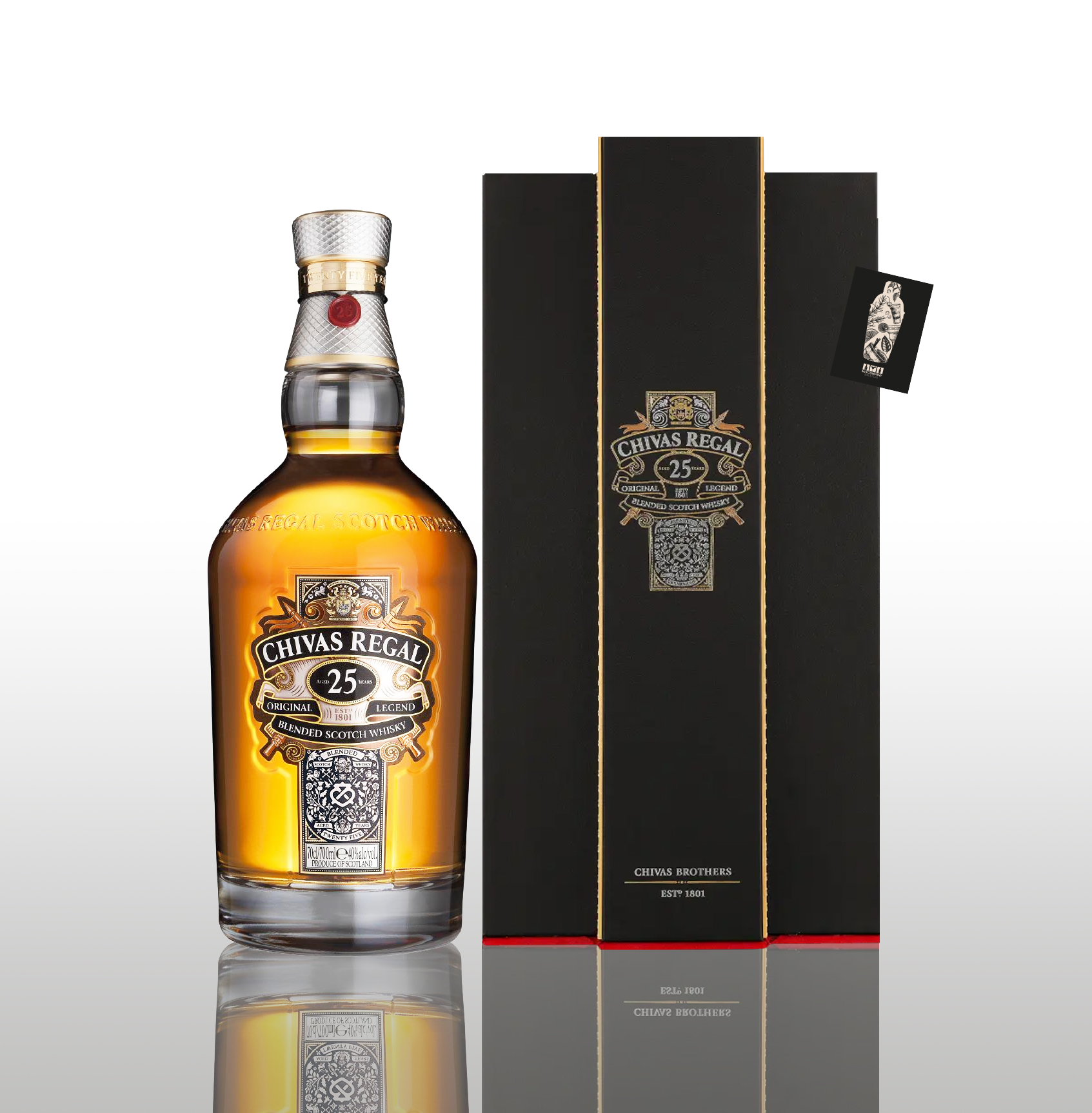 Chivas Regal 25 Jahre (40% vol.) 0,7L- [Enthält Sulfite]